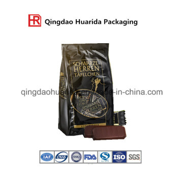 Foil Plain Plastic Coffee Bag with Side Gusset